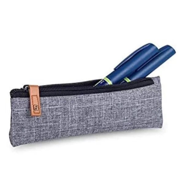 Estuche Isotérmico de Mano para Diabetes - Gris Bitono