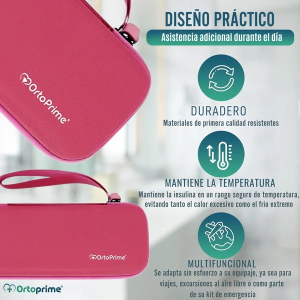 Estuche para Diabéticos | Porta Insulina con Geles de Frío