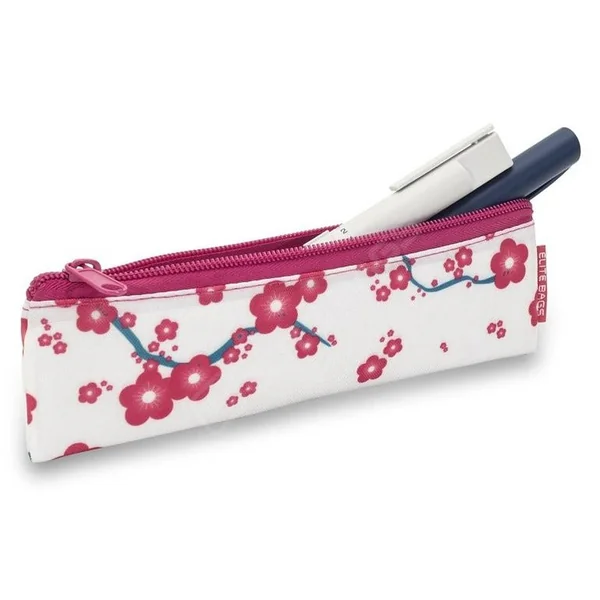 Estuche Pequeño Isotérmico Diabetes - Flores