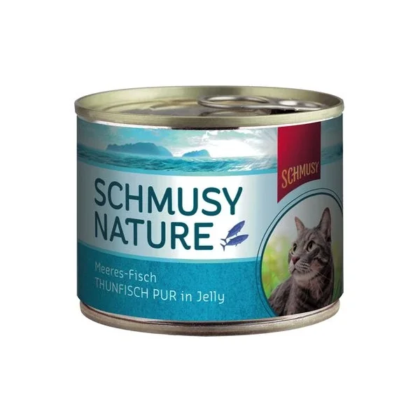 Evento de liquidación en Productos Para Gatos: compra en línea regalos de moda Schmusy Nature Con Pescado En Lata 12 X 185 G.