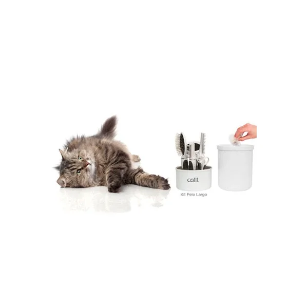 Evento de liquidación: nueva serie fresca de Catit Kit De Grooming Para Gatos De Pelo Corto Y Largo en Productos Para Gatos.
