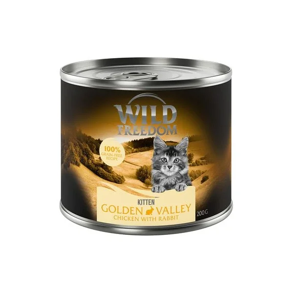 Evento de liquidación: nueva serie fresca de Wild Freedom Kitten 6 X 200 G en Productos Para Gatos en Zaragoza España.