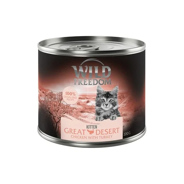 Evento de liquidación: nueva serie fresca de Wild Freedom Kitten 6 X 200 G en Productos Para Gatos en Zaragoza España.