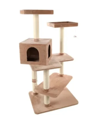 Experimenta la comodidad sin costuras con Productos Para Gatos's Flamingo Makalu Árbol Rascador Beige Para Gatos.