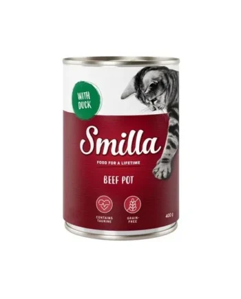 Experimenta las compras en línea con Smilla Tierno Vacuno 6 X 400 G a la moda en Gatospetshop.com.