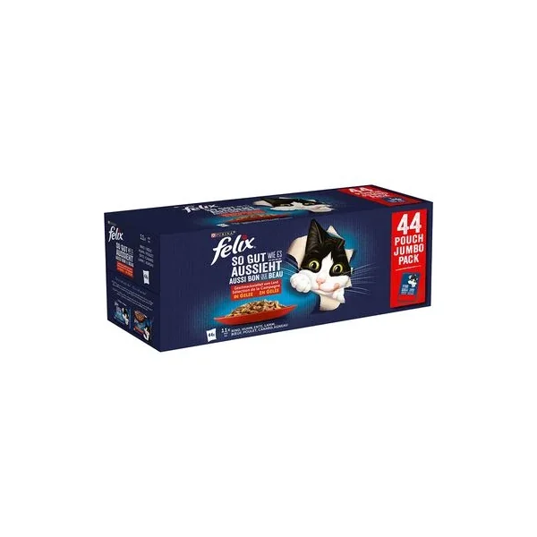 Explora las mejores tiendas en línea para Megapack Ahorro Felix Fantastic 132 X 85 G en Gatospetshop.com.