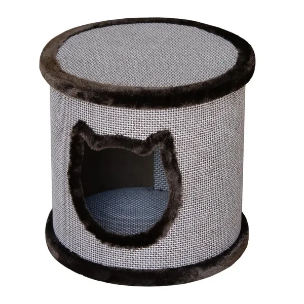 Exquisito Flamingo Omar Cama Túnel Marrón Para Gatos. - Regalos de cumpleaños perfectos para mujeres en Productos Para Gatos.