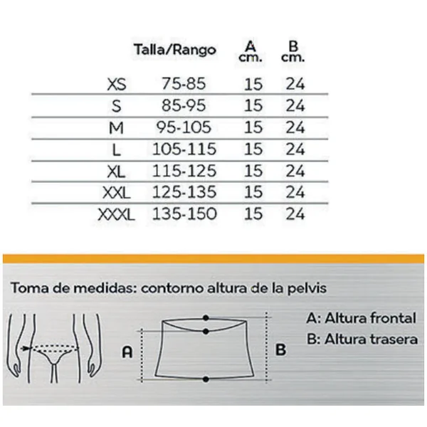 Faja Laboral Flexible Protector Lumbar