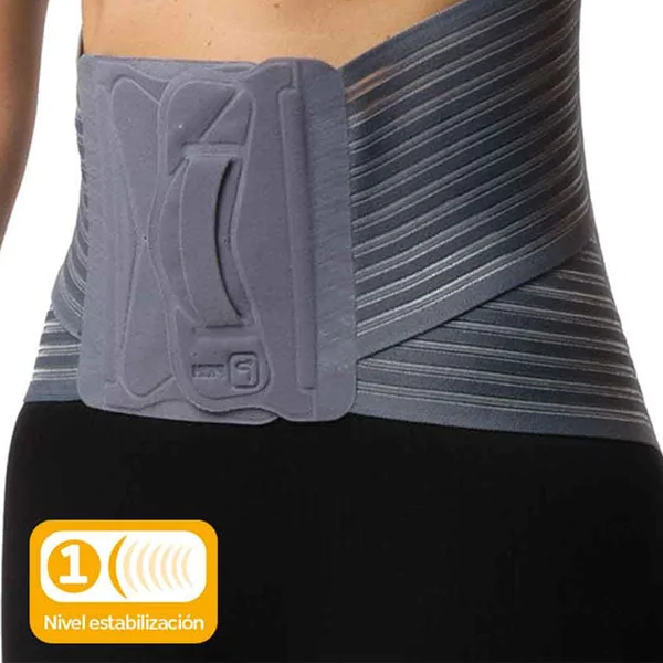 Faja Sacro Lumbar Semirrígida con Cruce Lumbar
