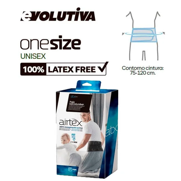 Faja Sacrolumbar Adaptable | Con Refuerzo Lumbar