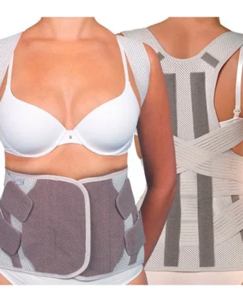 Fajas Dorsolumbares Semirrígida con Doble Tensor y Tirantes