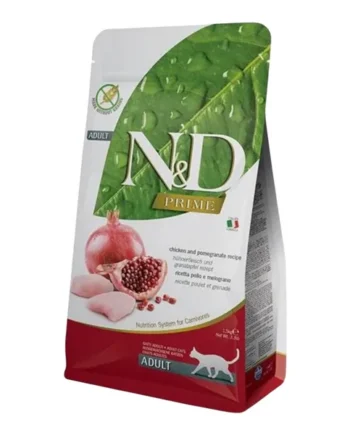 Farmina N&D Prime Pollo y Granada para Gatos Adultos — Sin Cereales