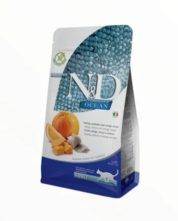 Farmina N&D Pumpkin Arenque Calabaza y Naranja para Gatos Adultos