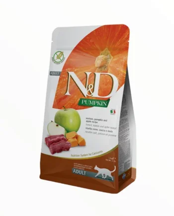 Farmina N&D Pumpkin Venado Calabaza y Manzana para Gatos Adultos