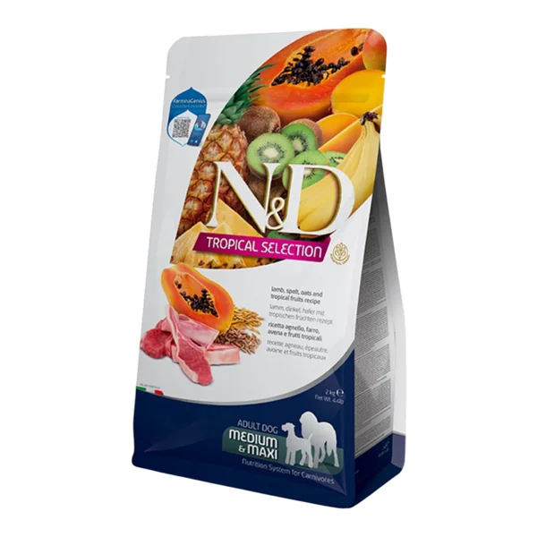 Farmina N&D Tropical Selection Cordero Adult Medium Maxi — Pienso para Perros