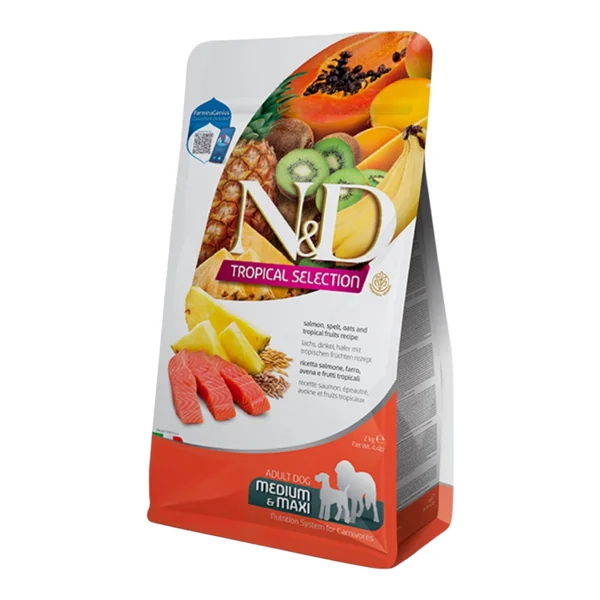 Farmina N&D Tropical Selection Salmón Adult Medium Maxi — Pienso para Perros