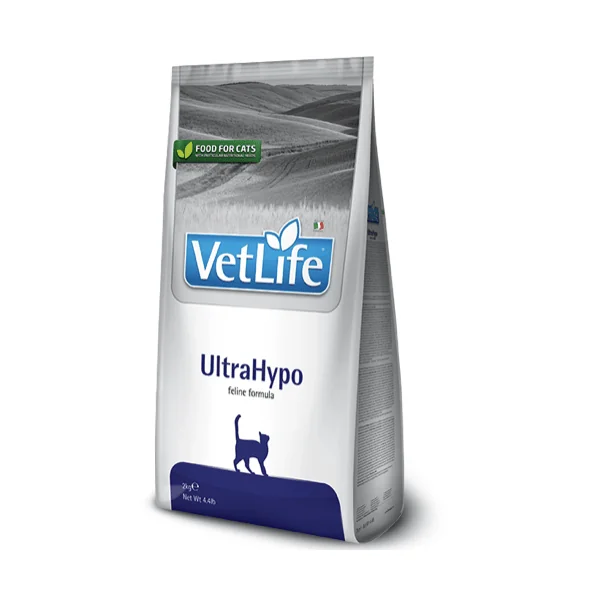 Farmina VetLife cat ULTRAHYPO alergias alimentarias gatos