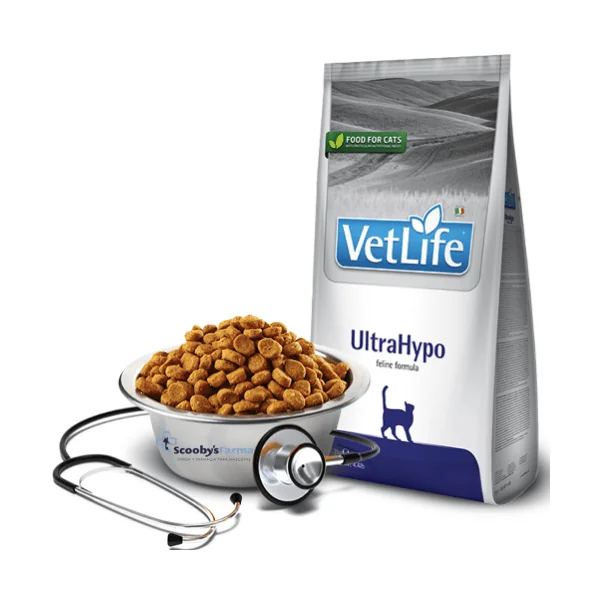 Farmina VetLife cat ULTRAHYPO alergias alimentarias gatos
