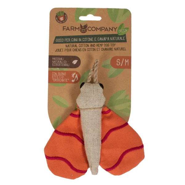 F.Company - Mariposa de Algodón y Cáñamo natural