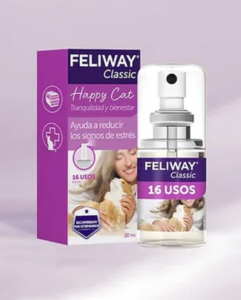 FELIWAY Classic Spray | Feromonas para calmar gatos en viajes y casa