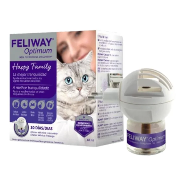 Feliway Difusor Optimum para Gatos — Máxima Armonía en el Hogar