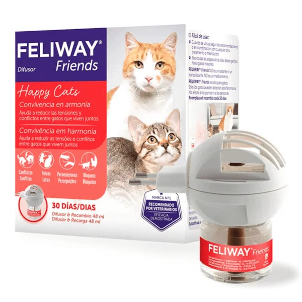 Feliway FRIENDS recambio y difusor 48ml gatos
