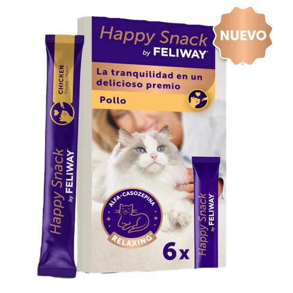 Feliway Happy Snack para Gatos — Snack Calmante con Feromonas