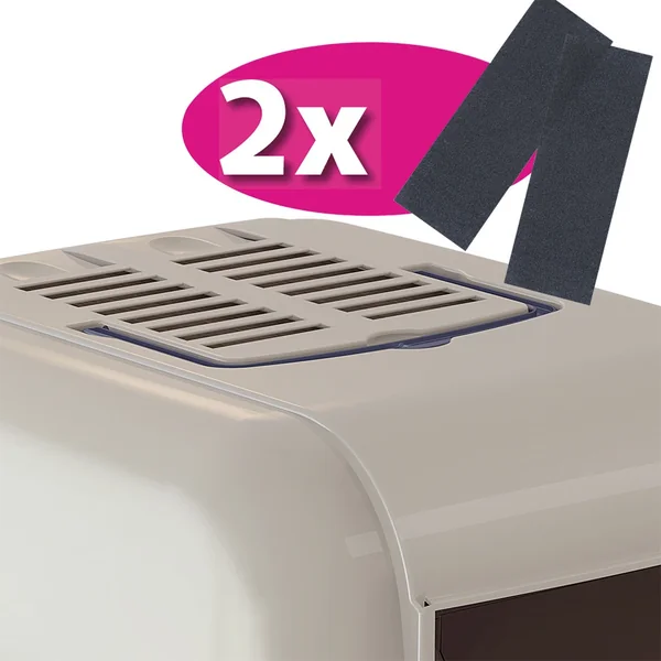FERPLAST Toilette Gatos Maxi Bella Surtido duradero y de bajo mantenimiento disponible en Gatospetshop.com España.