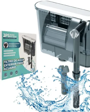 Filtro Profesional Externo tipo Mochila para Acuario 3.5w.