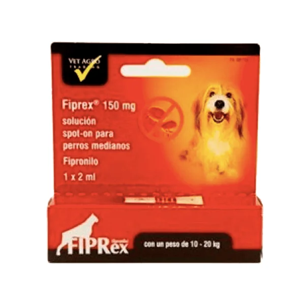 Fiprex M pipetas antiparasitarias perros 10-20 kg 1 pipeta