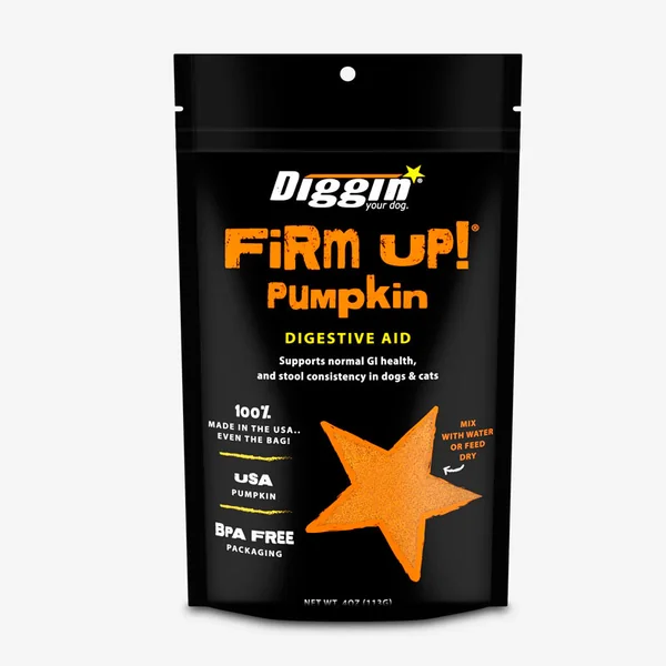 Firm Up! Calabaza Prebiótico regulador intestinal natural perros y gatos