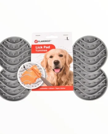 Flamingo Alfombrilla Lick Bone L para Perros y Gatos — Tamaño Grande