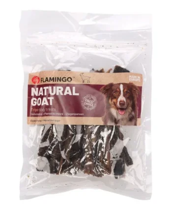 Flamingo Snack Natural Tripa de Cabra Premio para Perros