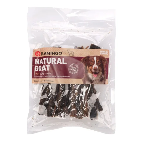 Flamingo Snack Natural Tripa de Cabra Premio para Perros