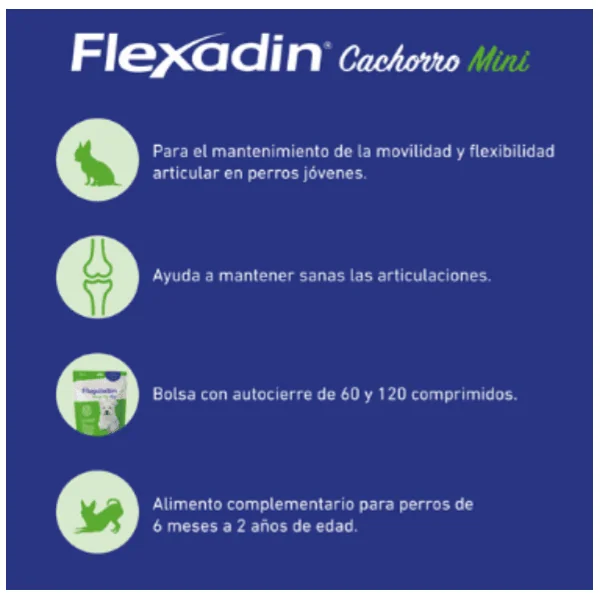 Flexadin cachorro mini articulaciones perros