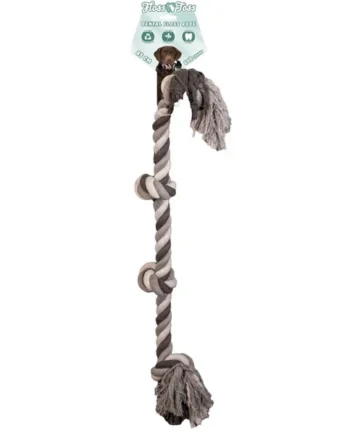 Floss Toss - Cuerda de algodón natural de 85cm