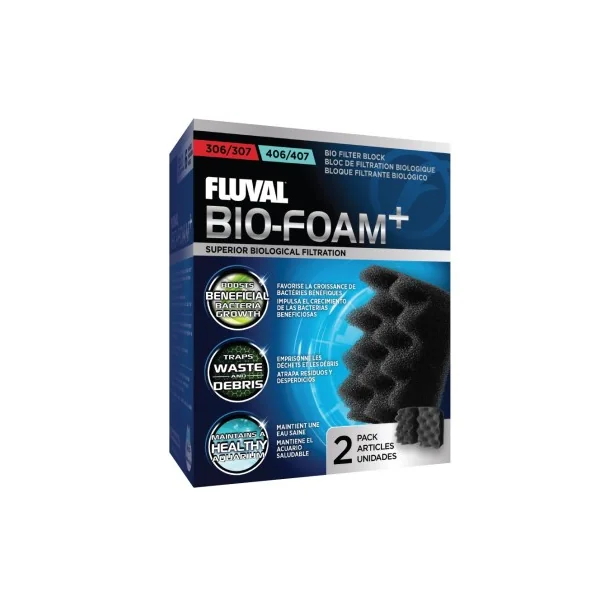 Fluval Bio-Foam+ 307/407, 2uds