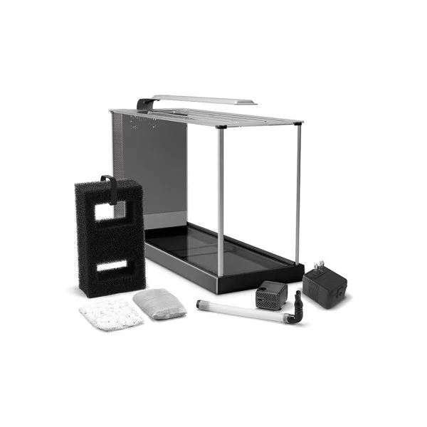 Fluval Evo Acuario Marino, Negro, 19L