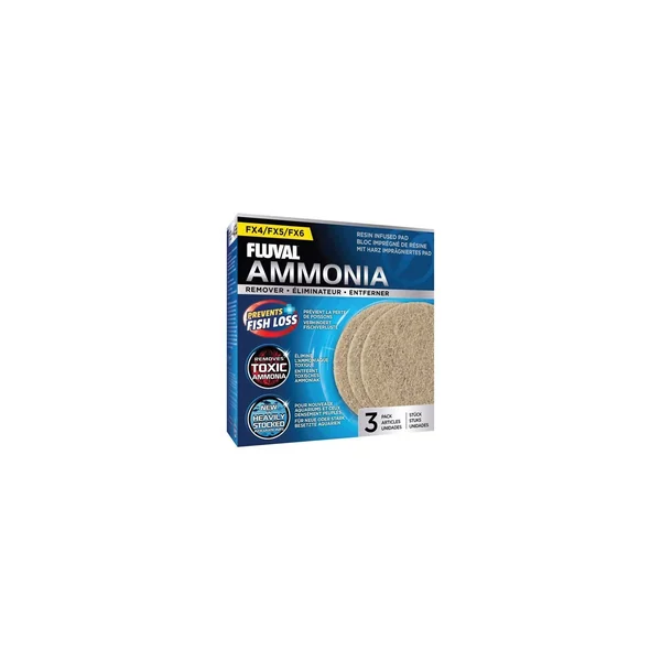 Fluval FX4/6 Almohadilla Elimina Amoniaco, 3uds