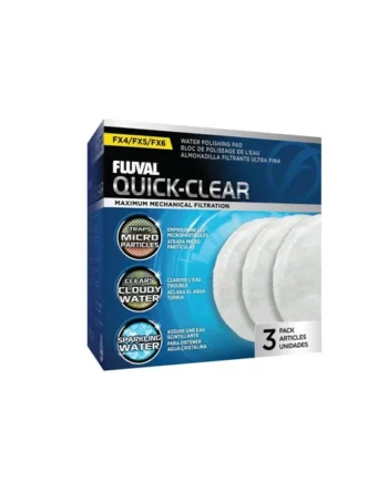 Fluval Quick ClearAlmohadilla Ultra Fina FX, 3uds