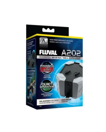 Fluval Serie A 202 Bomba de Aire, 300L