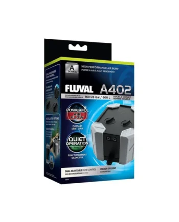 Fluval Serie A 402 Bomba de Aire, 600L