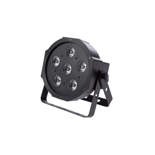 Foco LED PAR 6 x 3 W UV COMPACTO. HQLP10006