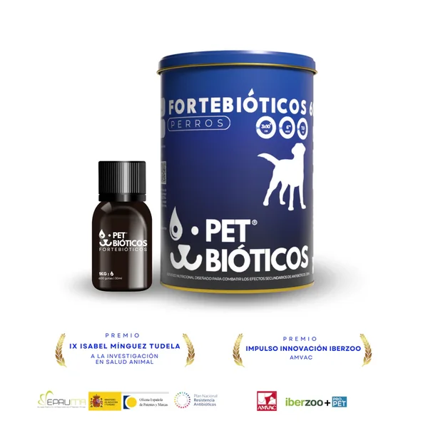 Fortebióticos Perro 600 gotas 30ml