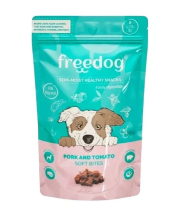 Freedog Snacks Cerdo y Tomate para Perros — Snack Natural Sin Cereales
