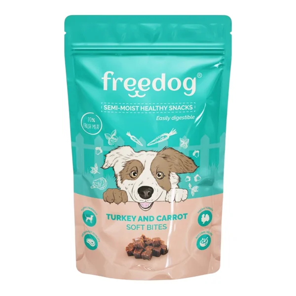 Freedog Snacks Pavo y Zanahoria para Perros — Snack Natural