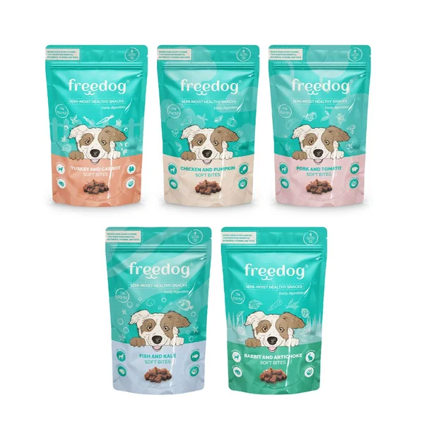 Freedog- Snacks Semi-húmedos para perro