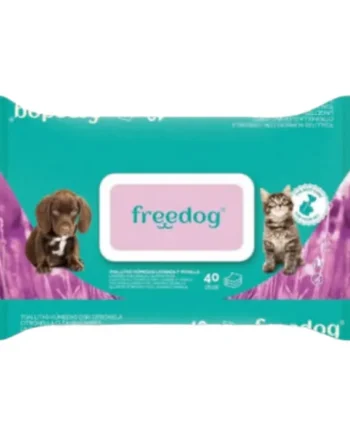 Freedog Toallitas Lavanda para Perros 40u — Frescor Floral