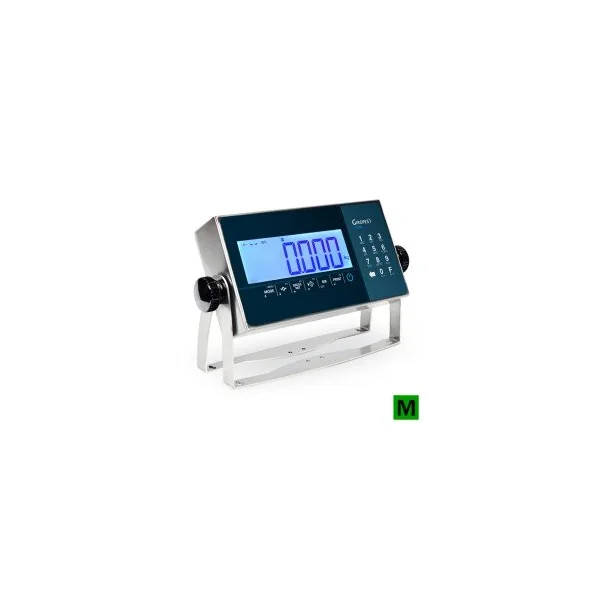 GI410 LCD ABS/INOX IP-54-65-68 Indicador de peso Baxtran