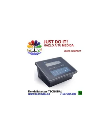 GI620 Compact ABS IP54 con RS232 Indicador pesaje móvil